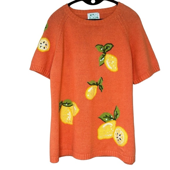 Quacker Factory Sweaters - Quacker Factory Embellished Sweater